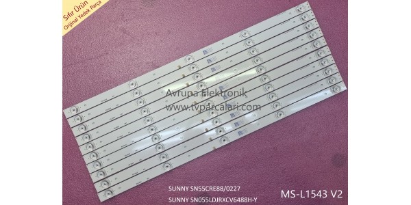 SUNNY SN55CRE88/0227 Led bar, SUNNY SN055LDJRXCV6488H-Y Led bar, AXEN AX55CRE88/0227 Led bar, MS-L1543 V2 Led bar